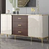 Rack Storage Complete Cabinet Wood White Sheets Luxury Nordic Kitchen Cabinet Closet Tall Modern Armoire De Rangement Furniture 2