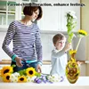 3D Puzzle Vase Flower Porcelain Design DIY Assembly Educational Toy Home Decoration House Arrangement Warming Christmas Gift Toy 3