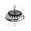 Stainless Steel Kitchen Sink Strainer Waste Drain Plug 80mm Basin Drain Stopper Bathroom Drain Sealing Sink Floor Drain Replace 6