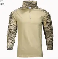 Ukraine Jungle Camouflage Frog Tops Men Spring Shirt 1