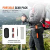 VEVOR Metal Detector Pinpointer IP66/IP68 Waterproof Handheld Pin Pointer Wand 1.96"/4.5" Detection Depth 3 Modes for Detecting 6