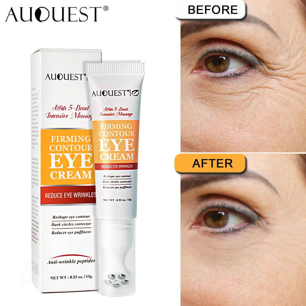 AUQUESTPeptideWrinkleEyeCreamRollorballmassagerUnderEyeFine