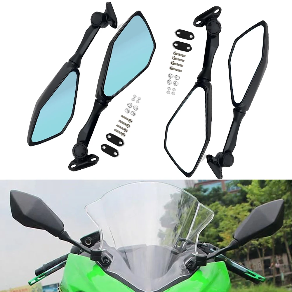 Motorcycle Rear View Mirror Set – Sleek Design