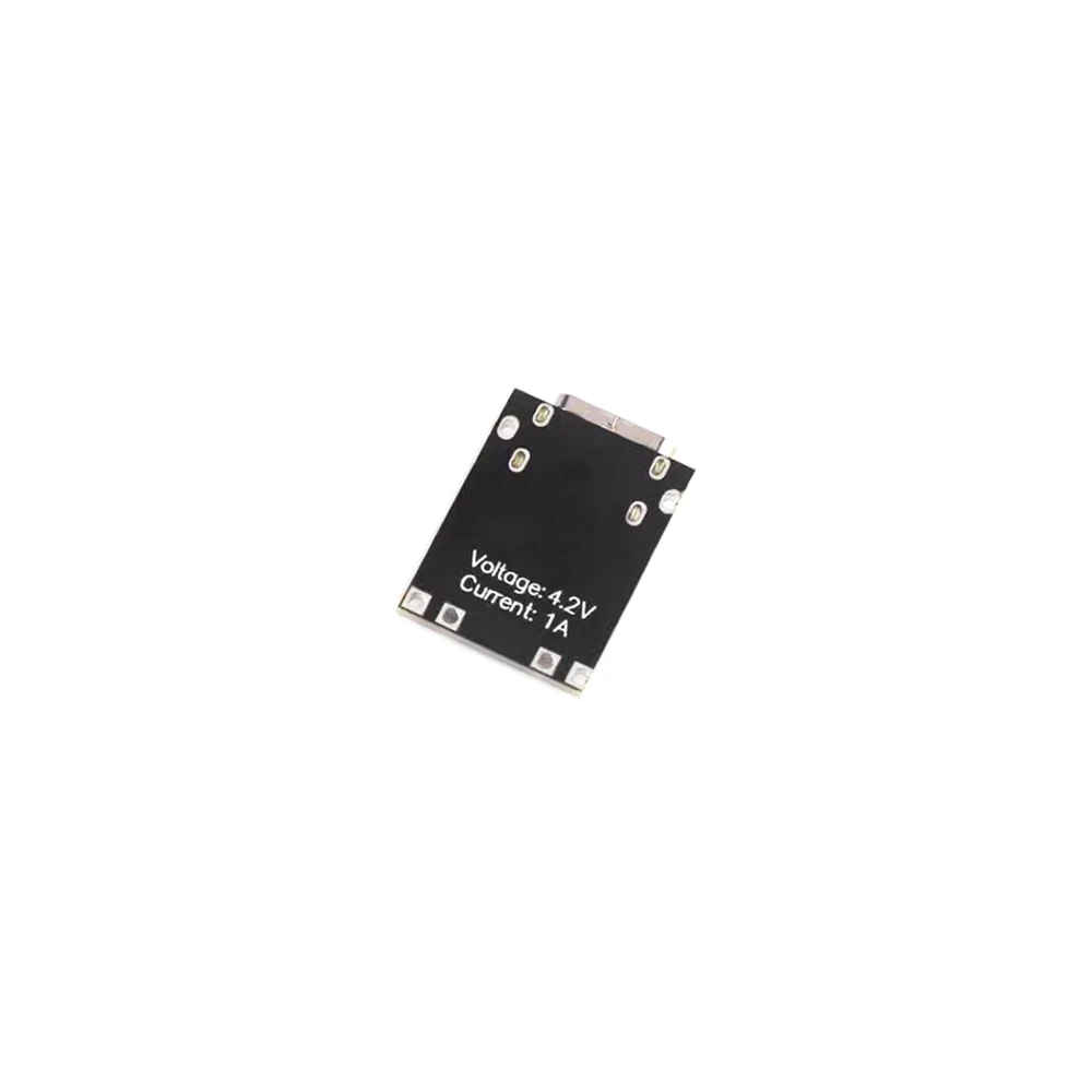 Power Supply Module Ultra-Small Lithium Battery Charging Panel DC 5V 1A Ternary Lithium Battery 3.7V4.2V Charger Type-C Protection Board