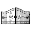 Support Customization Wrought Iron Sliding Gates Iron Gate Decor Wrought Iron Gate 3