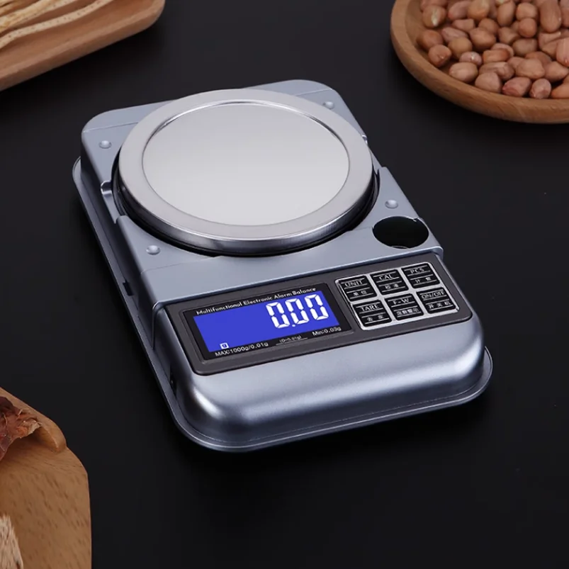 Portable Precision Digital Scale 0.001g 0.01g 0.1g Stainless Steel pocket scale Jewelry Scale Laboratory balance