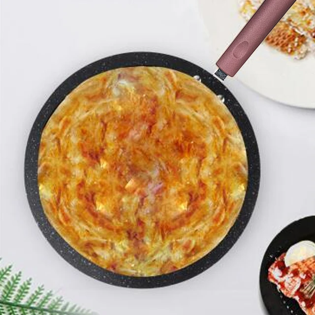 30cm Non Stick Pancake Tawa Tava Pan Indian Roti Chapati Flat Bread Cake  Bakers Pancake Griddle Pan - AliExpress