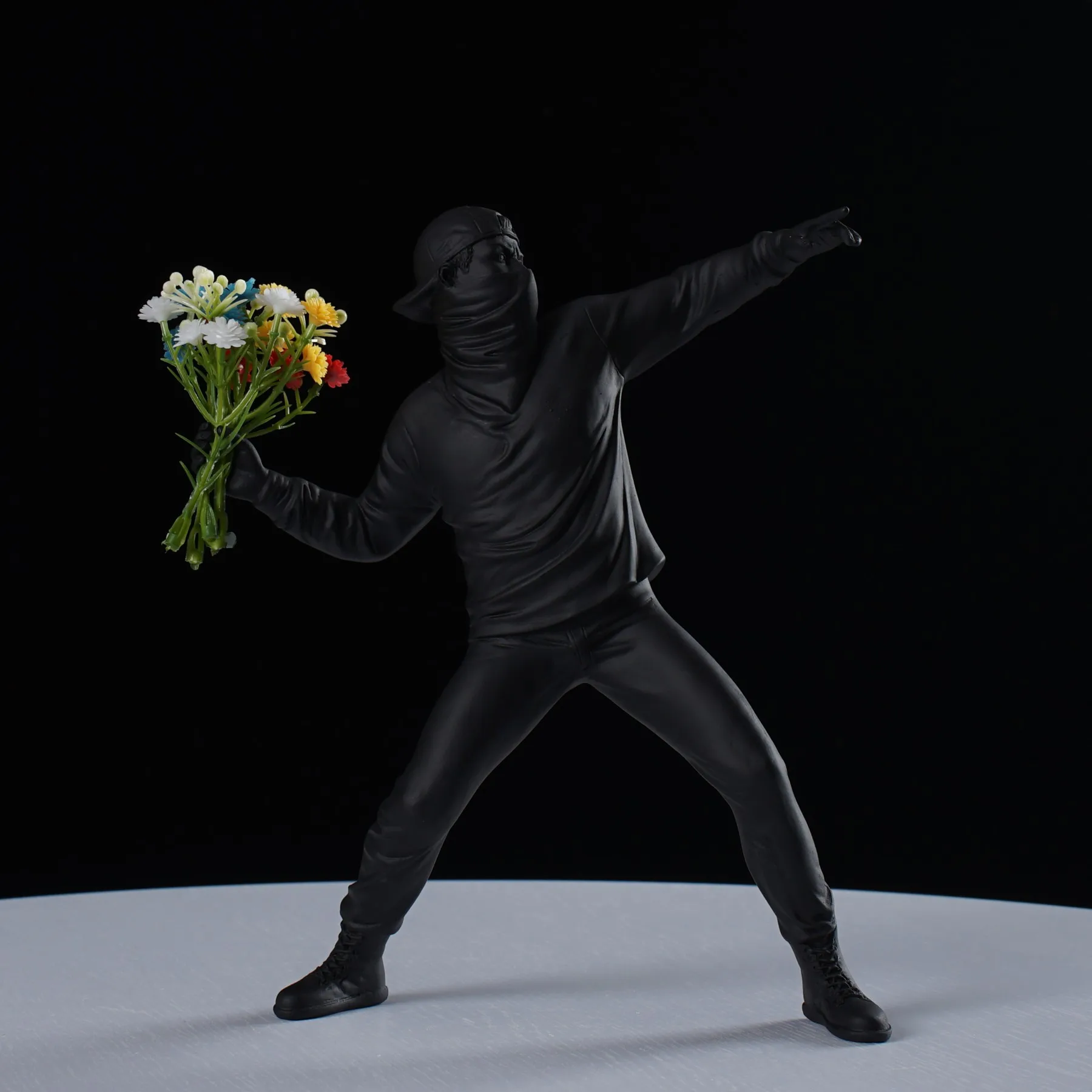 希少 バンクシー Banksy メディコムトイ FLOWER BOMBERBR 希少