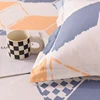 New Product 1pcs 100% Cotton Printing bed mattress set with four corners and elastic band sheets(pillowcases need order) 4