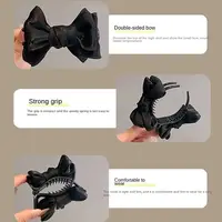 Pince à cheveux avec nœud, accessoires pour cheveux, épingle à cheveux de Style pastoral pour femmes et filles 5