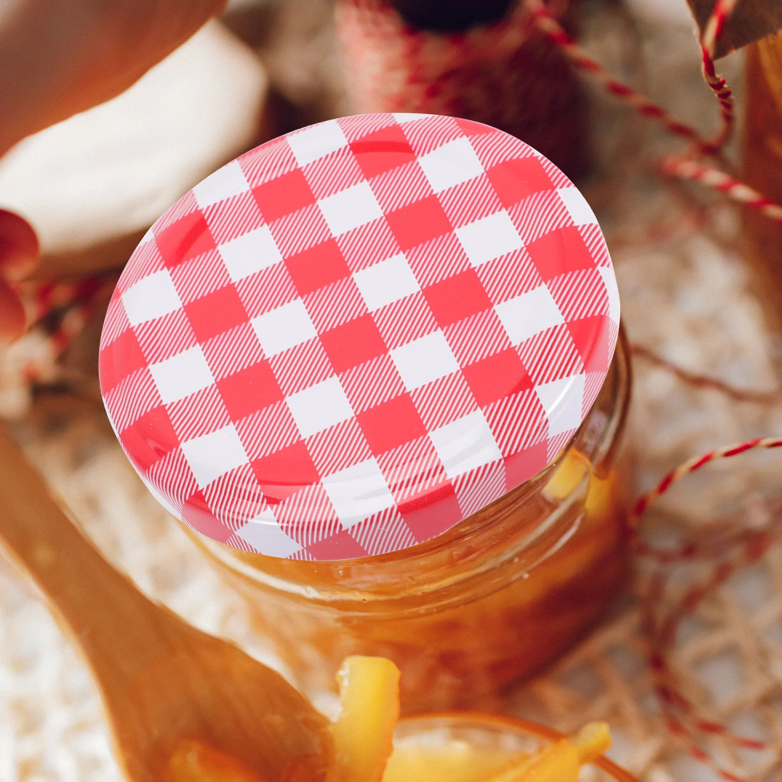 

Jam Jars Lids Wide Mouth Screw Lids Twist Off Lids Storage Caps for Canning Jars