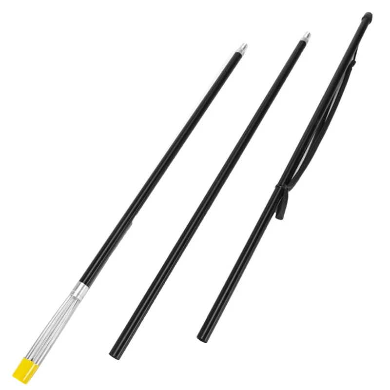 Fishing Harpoon Aluminum Alloy Fishing Gaff 3-Section Harpoon Tip with Barbs Diving Spear Sharp Head Tools HOT