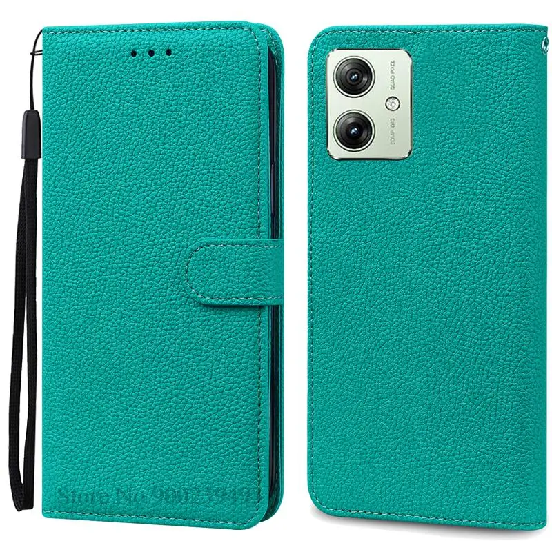 Elegant Silicone Leather Flip Wallet Case