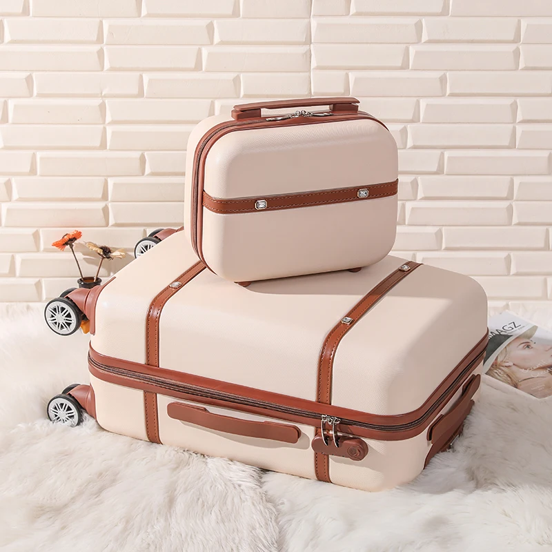 Travel Trolley Luggage Set,suitcase on wheels,Cute pink Women rolling  luggage,20 inch carry on suitcase,cabin luggage bag case - AliExpress
