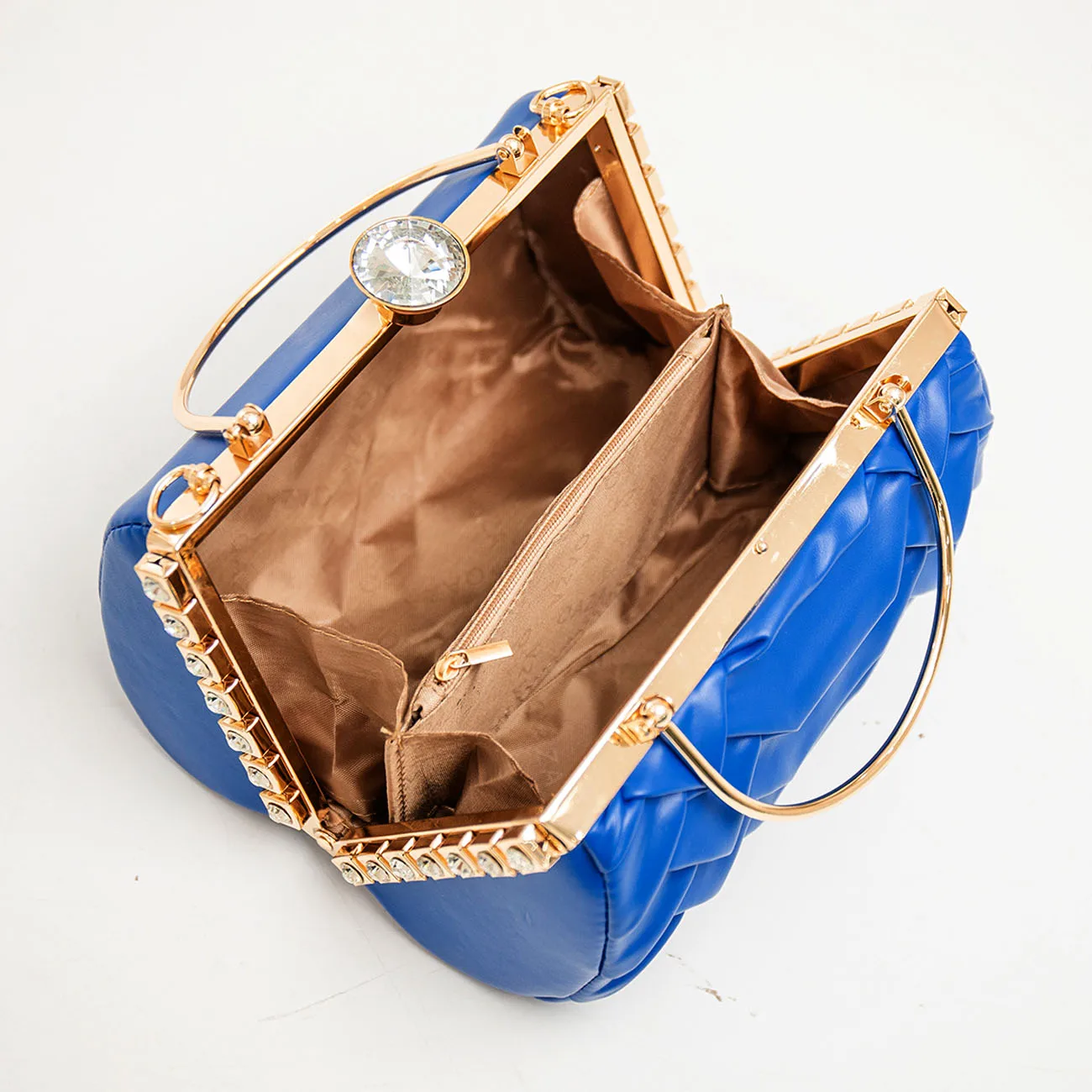 luxury PU Small Quilted Crossbody Bag, Trendy Designer Mini