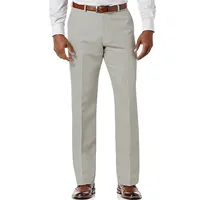 White Suit Pant Solid Color Trousers Straight Bottoms Men'S Formal Elegant Social Dress Pants New Business Casual Pantalones 2