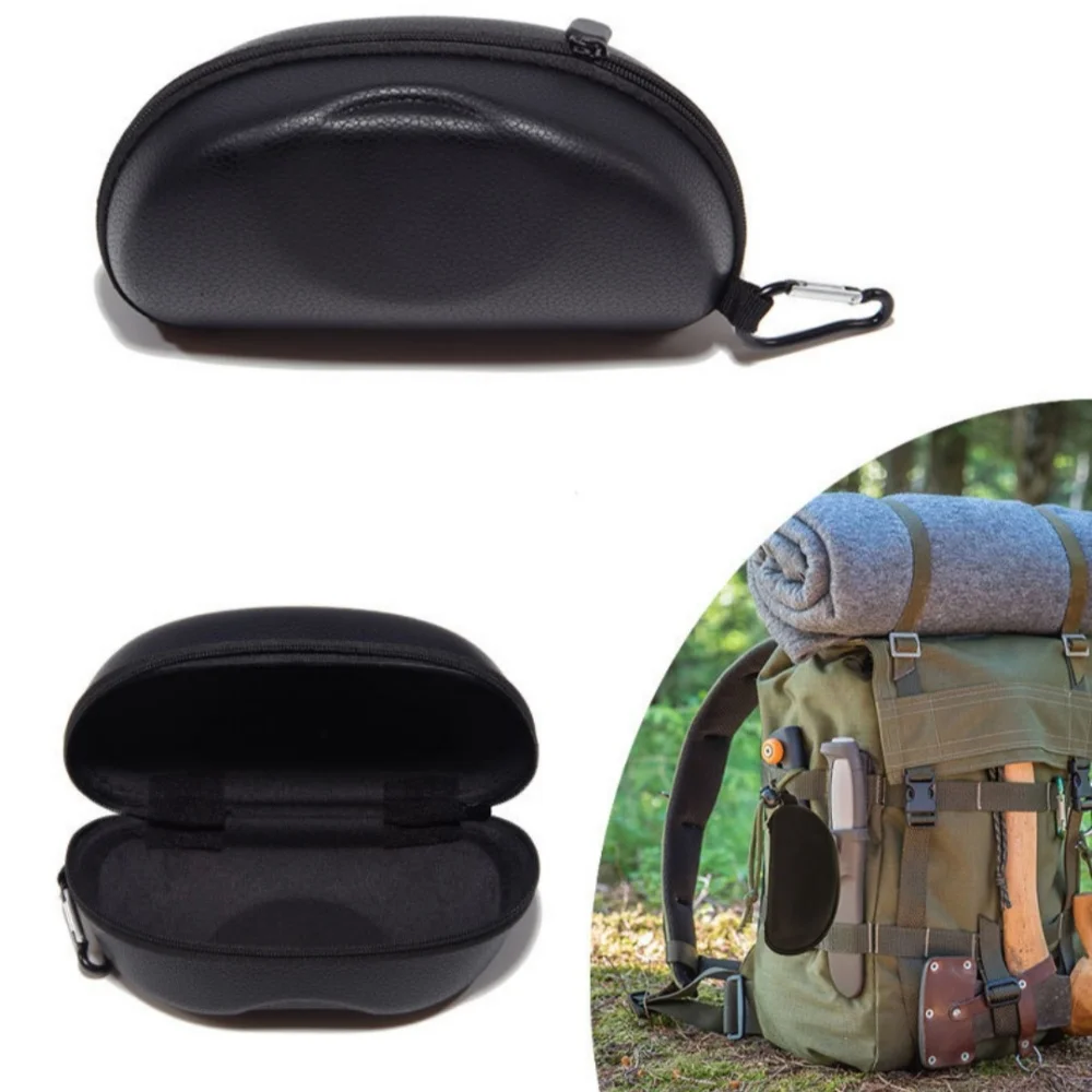 Stylish Black Sunglasses Box Easy And Convenient Zipper Eva Sunglasses Hard Case Box Portable For Sunglasses Presbyopic Glasses