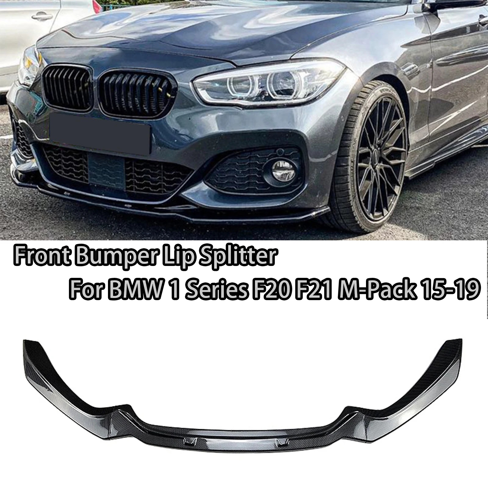 

3 шт., передний бампер для BMW 1 серии F20 F21 M-Pack Facelift M118i M120i M135i M140i 2015-2019