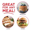 Everyday Nonstick Electric Griddle for Pancakes Burgers, Quesadillas, Eggs & other on the go Breakfast, Lunch 5