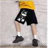M-5XL Summer Men's Hip-hop Cool Cat Printed Shorts Loose and Casual Student Instagram Trend Capris 3