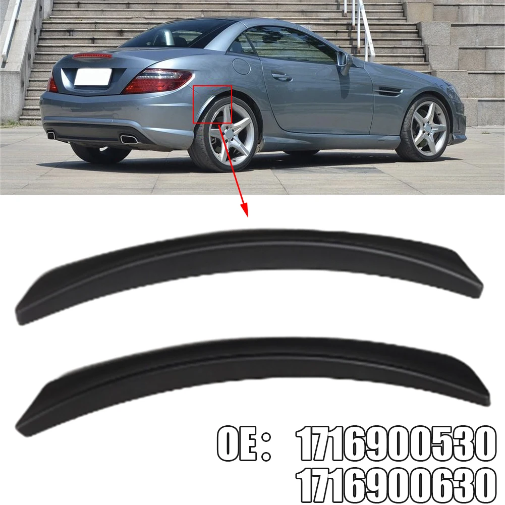 

2 шт., автомобильные накладки на Углы заднего колеса для Benz SLK-Class W171 #1716900530 L/1716900630 R