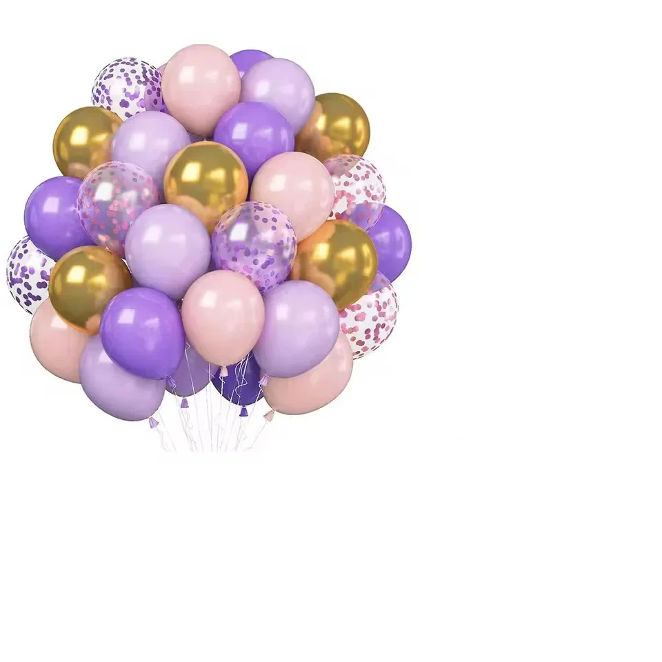 30pcs Pink Blue Metallic Sequin Balloons for Birthday Wedding Graduation Party Balloon Baby Shower Decoration