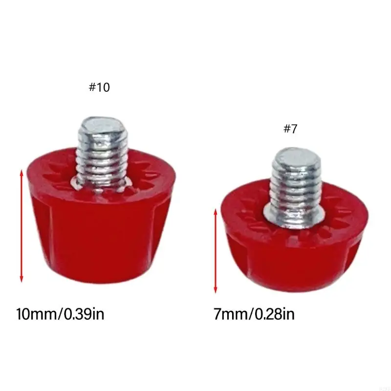 62KF Boy Girl Shoes Football Studs Replacements Safety Plastic Football Studs 12Pcs