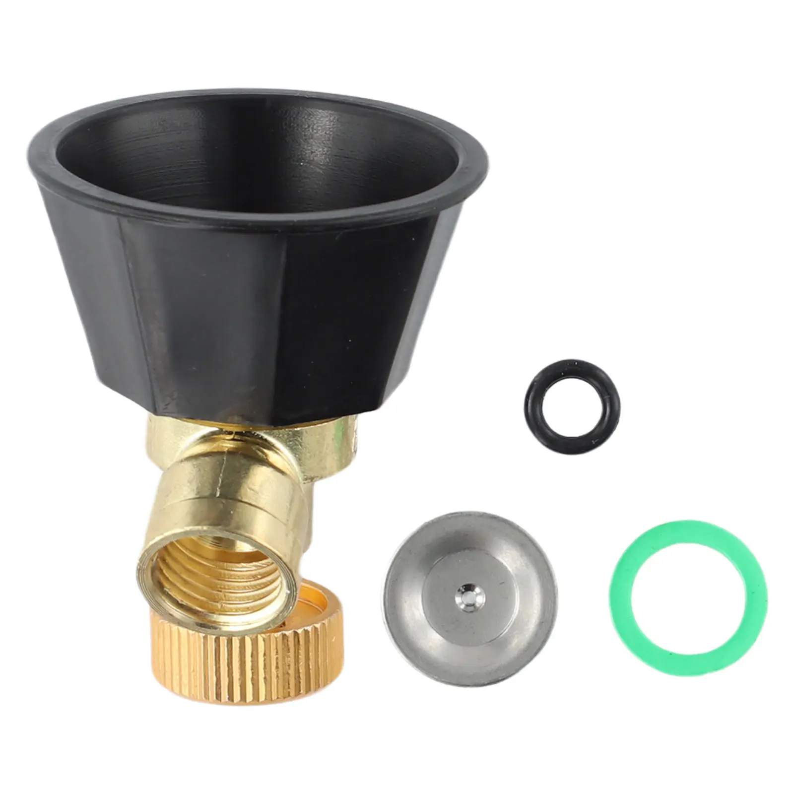 

1pc Adjustable Sprayer Nozzle High Pressure Pesticide Sprayer Nozzle Lack Cyclone Nozzle For Gardening Plant Watering Tool