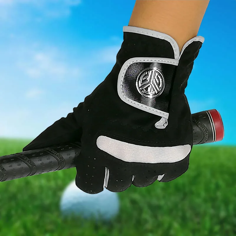 Microfibre Fabric Is Soft and Comfortable with Elasticity,Breathable and Wear-resistant Golf Gloves Single,Golf Gloves Men