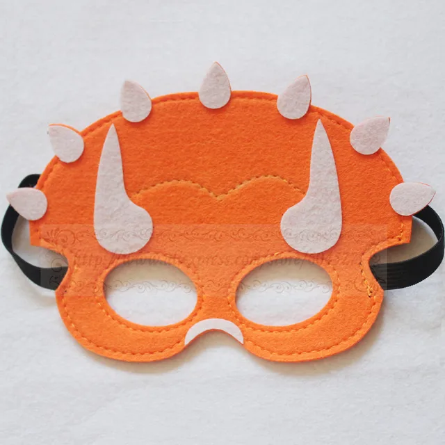 소년 소녀 공룡 마스크