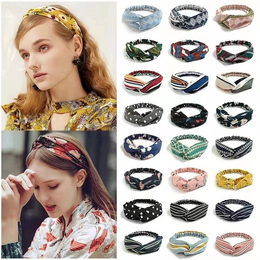 Bohemian wind, South Korea East Gate Elastic Cross Hair Band KP015 east of hounslow