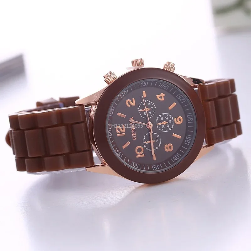 Women Watches New Fashion Luxury Brand Women's Watch Silicone Strap Quartz Wristwatches For Female Relogio Feminino Gift 5