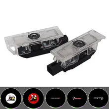 

4PCS Led Car Door Logo Laser Projector Light Welcome Lamp Auto Accessories For Dodge Charger Avenger Magnum SRT Hellcat