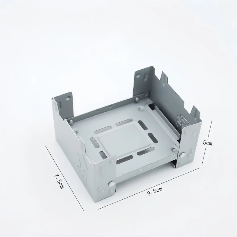 Portable Folding Solid Alcohol Camping Stove | Mini Outdoor Picnic Burner