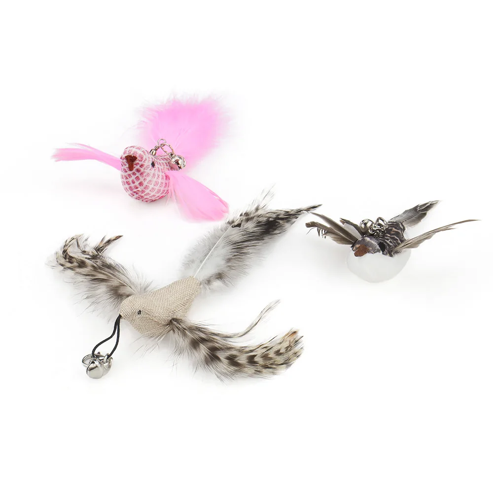 Title 12, Replacement Head for Funny Cat Stick Toy Bell V...