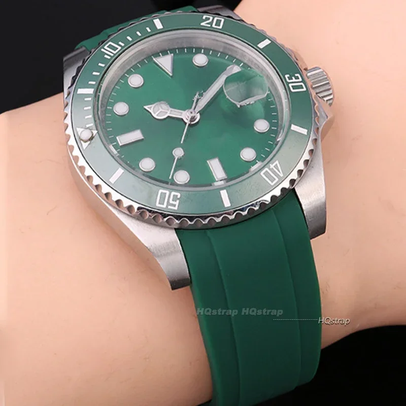 Premium Silicone Replacement Watchband - Universal Fit Wrist Strap