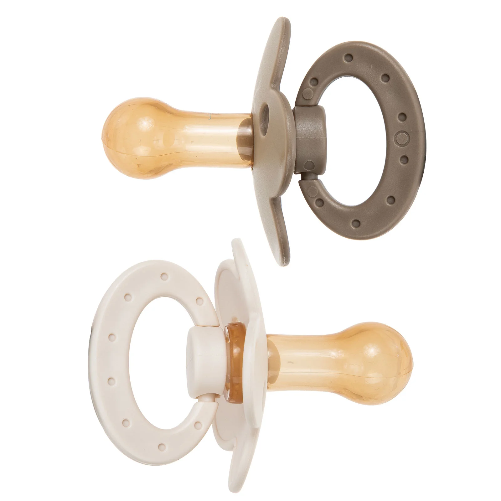 SoftSiliconeSoothingBabyBibPacifierFlowerShapeNewbornSleep