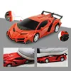 1/18 Rc Transformer Car 2 in 1 Transformation Robots Models Remote Control Car Racing Toy Fighting Toy Gift Boys Birthday Toy 4