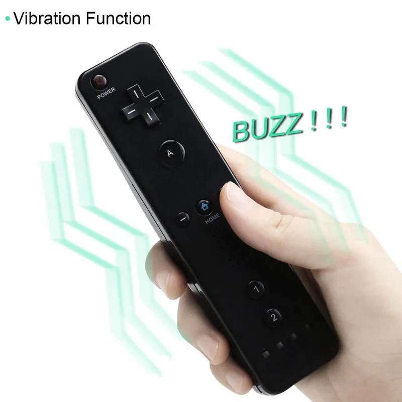 For Nintend Wii 2 in 1 Wireless Remote Gamepad Controller Without Motion Plus Remote Control Compatible Nintendo Wii Joystick