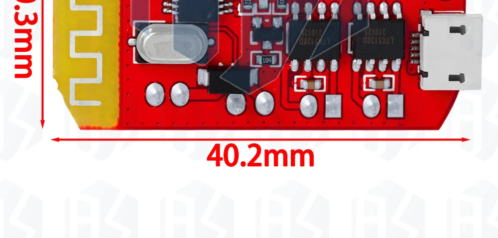 1~10PCS CT14 Typ-C Micro Stereo Bluetooth 4.2 Leistungsverstärkerplatinenmodul 3,7V 5V 5W+5W Mini mit Ladeanschluss EGBO – Detail 13