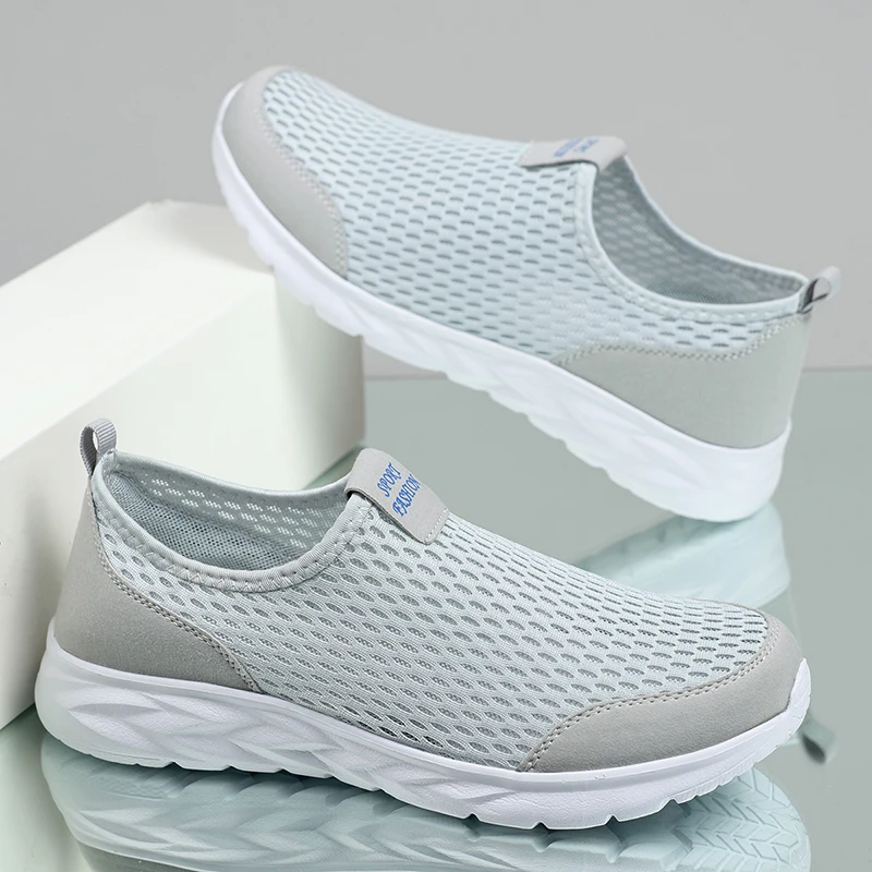 2025 New Shoes Men Loafers Light Walking Breathable Summer Comfortable Casual Shoes Men Sneakers Zapatillas Hombre Plus 6