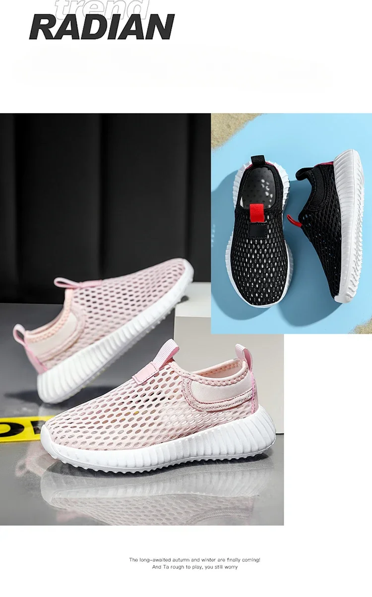 Description Picture 4 of itemSummer Fashion Boys Sneakers Tennis Girl Sports Shoes for Children Mesh Breathable Trainers Kids Running Shoes Zapatillas Niño 8