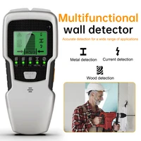 5-in-1 Wall Stud Finder Wood Studs Metal Detecion Detection of live cable Metal Depth Measurement Finder Wall Detector Scanner 2