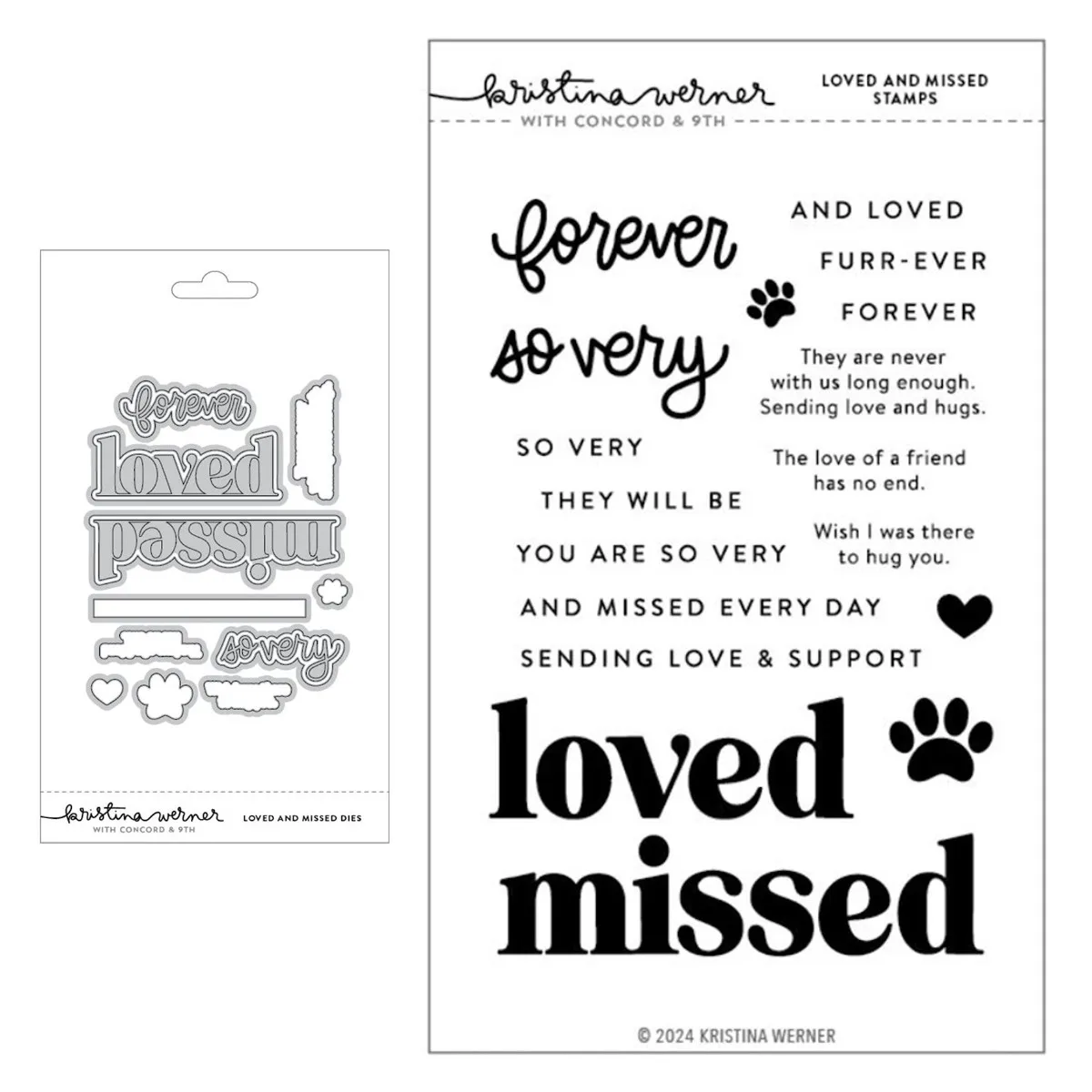 Cutting Dies Stamps Loved Missed Banner Balloons Dies DIY Christmas Happy Birthday Words Greeting Cards Scrapbooking Diary