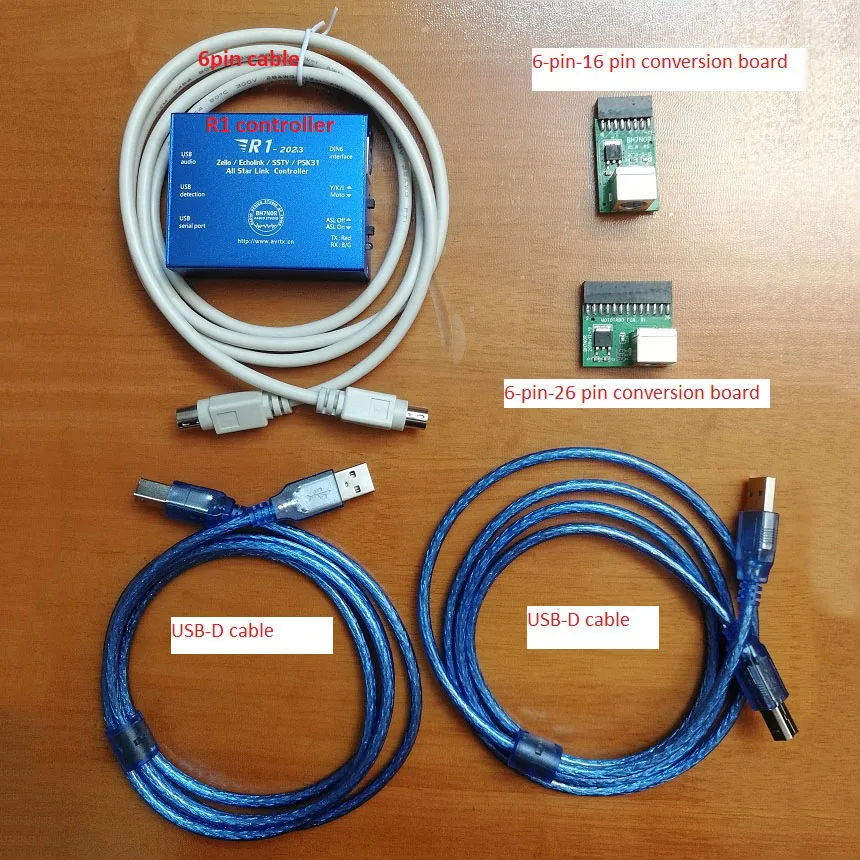 Nuotech R1-ASL-Echolink-zello-YY Voice Interface Board USB Sound Card Version SSTV PSK31 AllStar Link Controller voice interface board