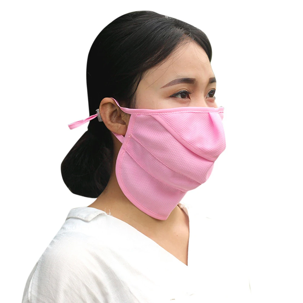 Sun UV Protection Mask Breathable Face Mask Cover Scarf Shield Neck for Outdoor Running Cycling Hiking Climbing Golf  Women Men