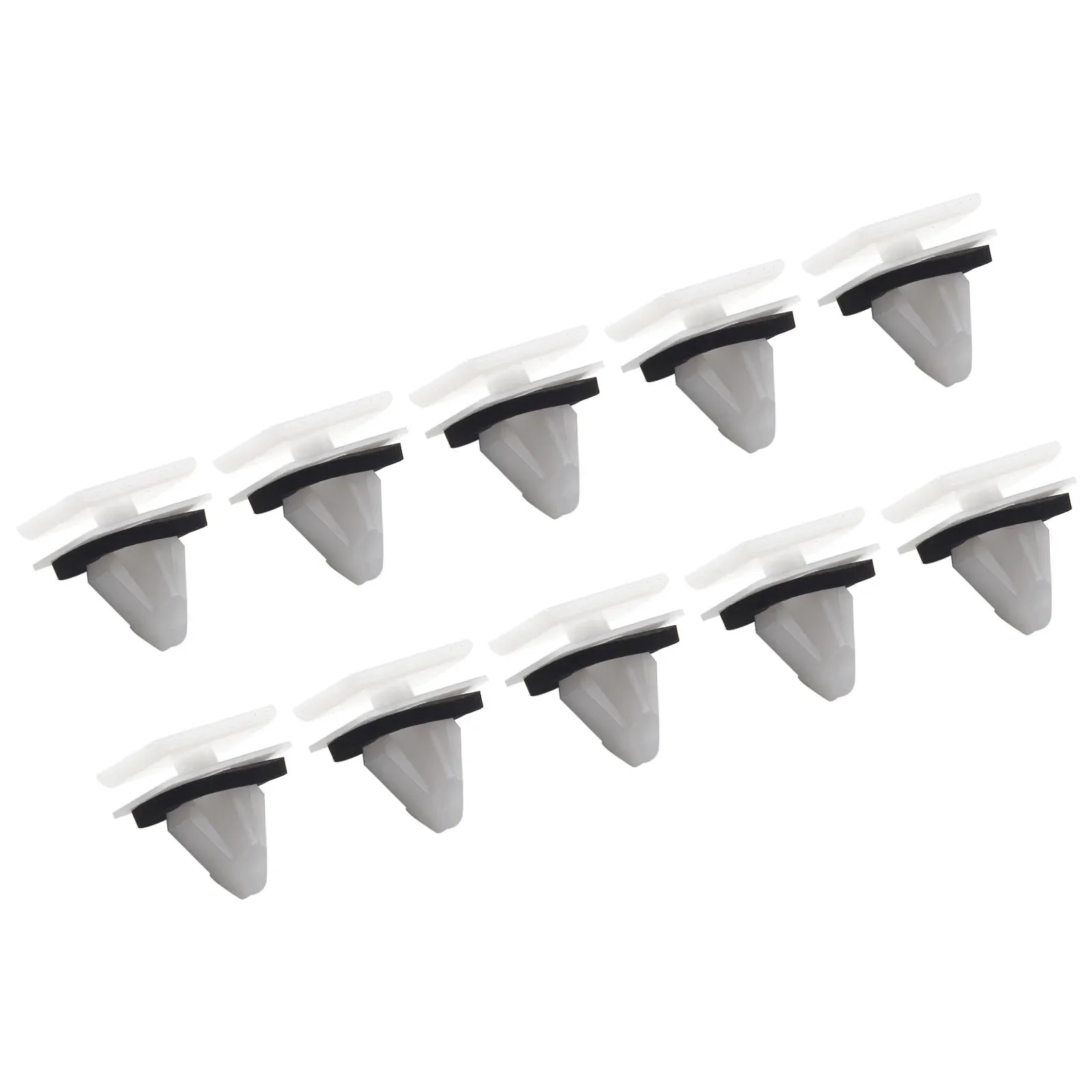 

High Quality Cover Trim Clip 10 X ABS Vehicle White 5264089 5270438 Accessories Parts Replacement For Ford Kuga