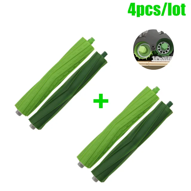 Replacement Parts Accessories for iRobot Roomba i7 j7 i6 i8 i3 i4 i1 e5 e6  IE Series Vacuum Cleaner Includes 1 Pack Bristle Brush,and 3 Pack