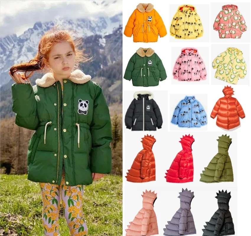 Winter Girls' Jacket Winter New Children's Jacket Thick Section Boys' Girls' Clothes Snow Children's Clothing