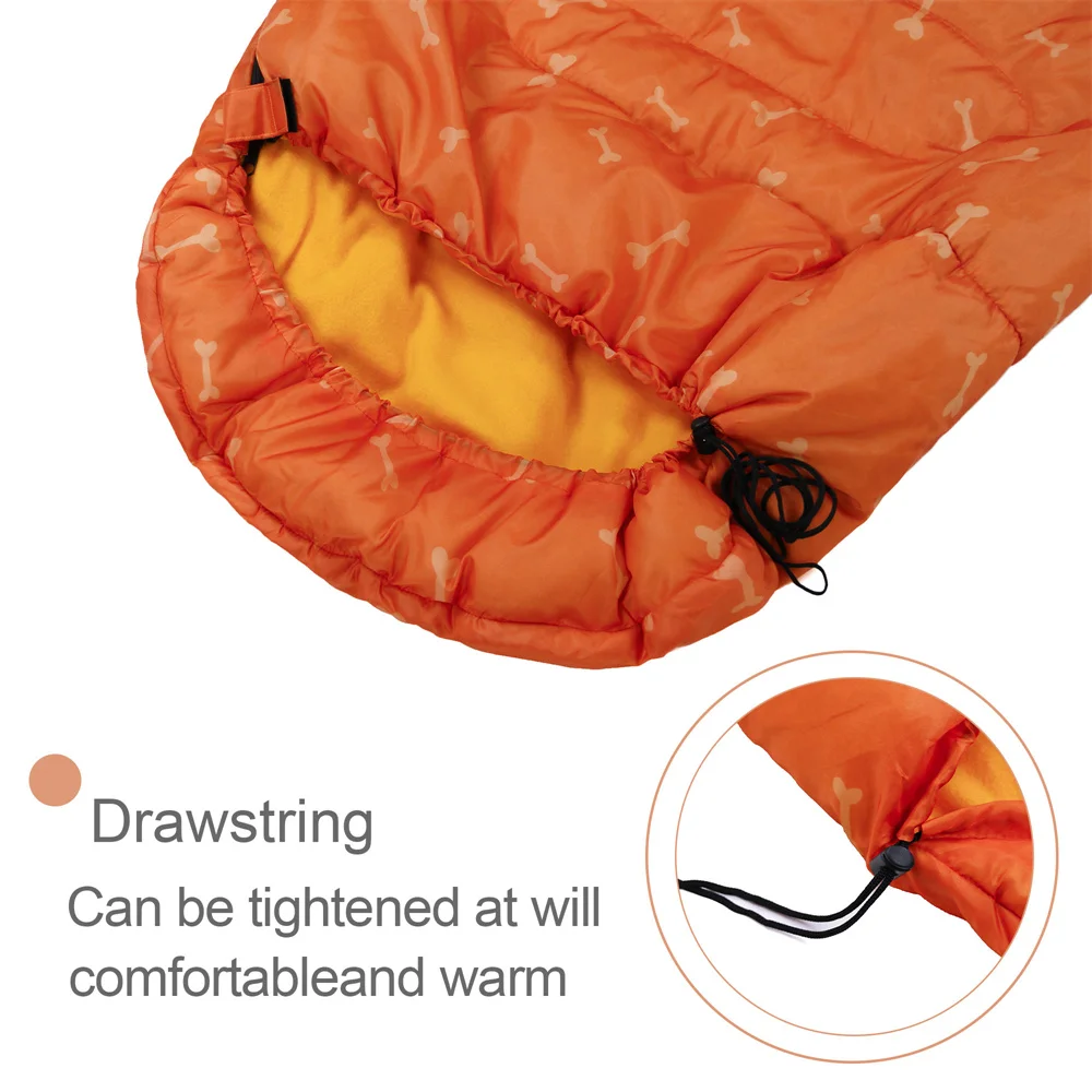 DogMEGA Warm Dog Sleeping Bag with Storage Bag